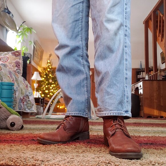 Genuine Leather Cottagecore Boots - Picture 6 of 7